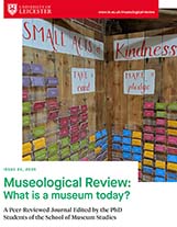 Museological Review Cover page