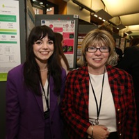 Dr Elpida Vounzoulaki with Maria Caulfield MP. Credit: John Deehan Photography and the Parliamentary and Scientific Committee