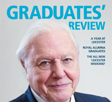 Front cover of the Graduates' Review page