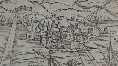 Cropped image from SCT 00036, Ibn al-Haytham's Opticae thesaurus, published in 1572