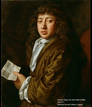 portrait of samuel pepys 