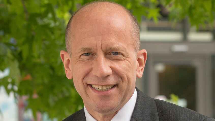 Black and white photo of Professor Thompson Robinson