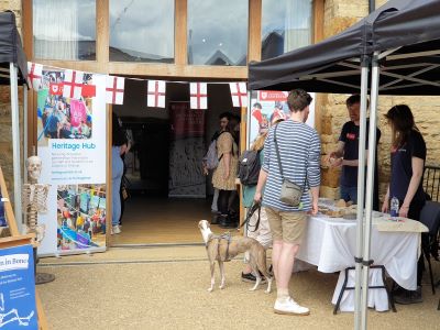 Entrance to Roman Festival 