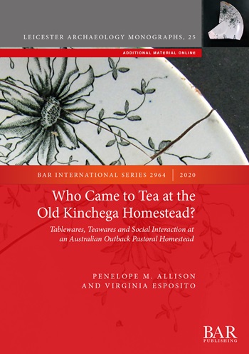 The book cover for Who Came to Tea at the Old Kinchega Homestead? by Penelope M. Allison and Virginia Esposito