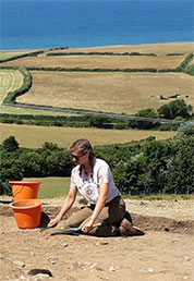 an excavation site