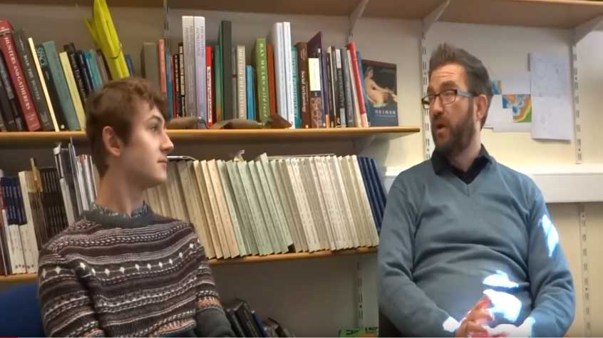 still from video