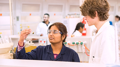 students in class together