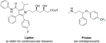 Liptor helix and prozac helix