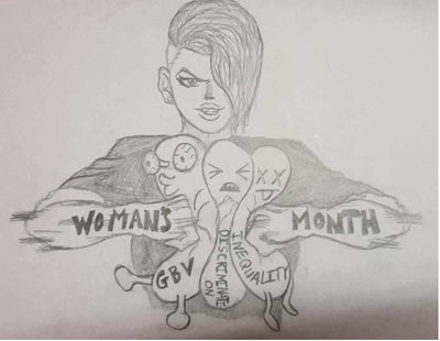 Woman's Month Cartoon