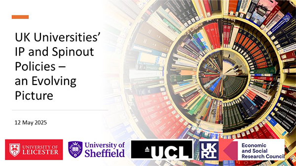 UK Universities' IP and Spinout Policies