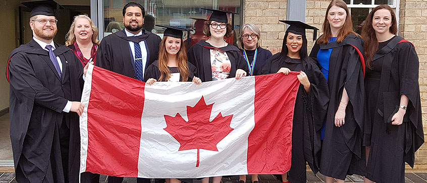 a group of Canadian law graduates