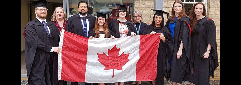 a group of Canadian law graduates