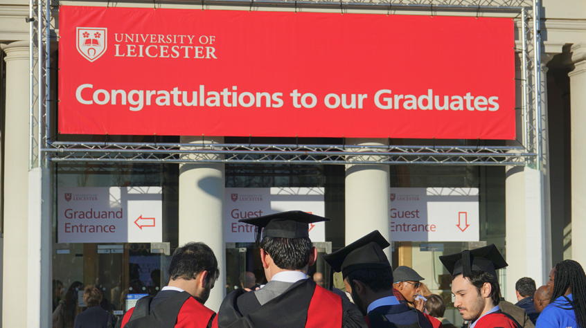 congratulations to our graduates banner
