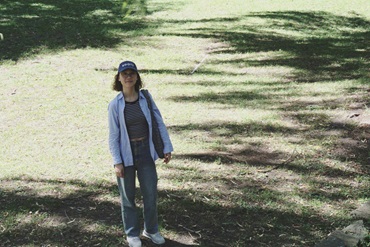 Tina in grassland