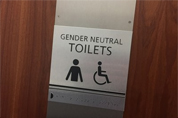 gender neutral toilet sign