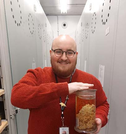 Eddie with Jar