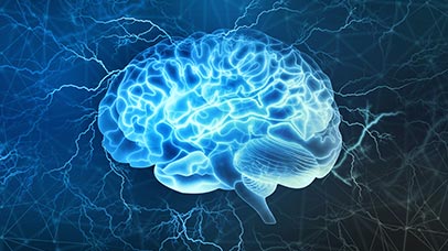 abstract image of brain