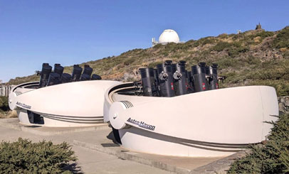 Image of the GOTO (Gravitational wave Optical Transient Observer) telescope.