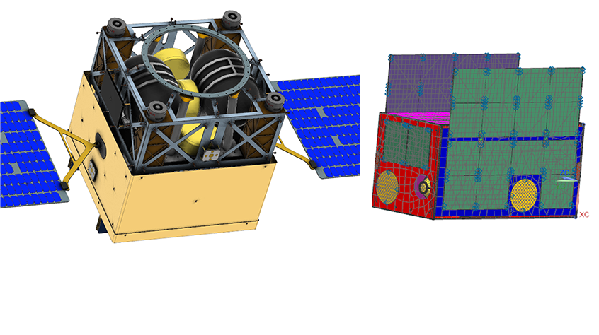 Elfen CAD, FEM and thermal model