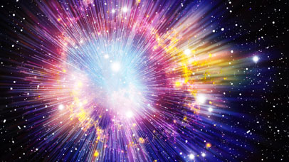 Conceptual image of the Big Bang