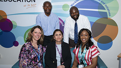 Members of the Nursing Shortage and AI project team