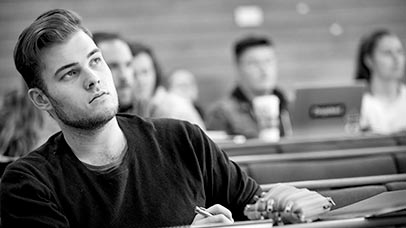 students in class