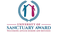 University of sanctuary award, welcoming asylum seekers and refugees