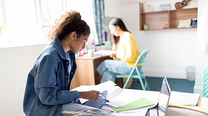 A photo of a room at Oadby Student Village