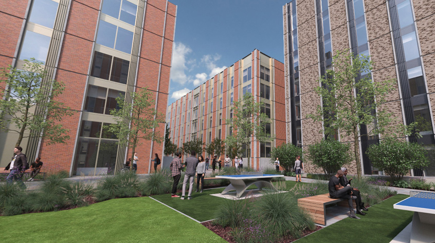 Freemen's Common accommodation exterior 