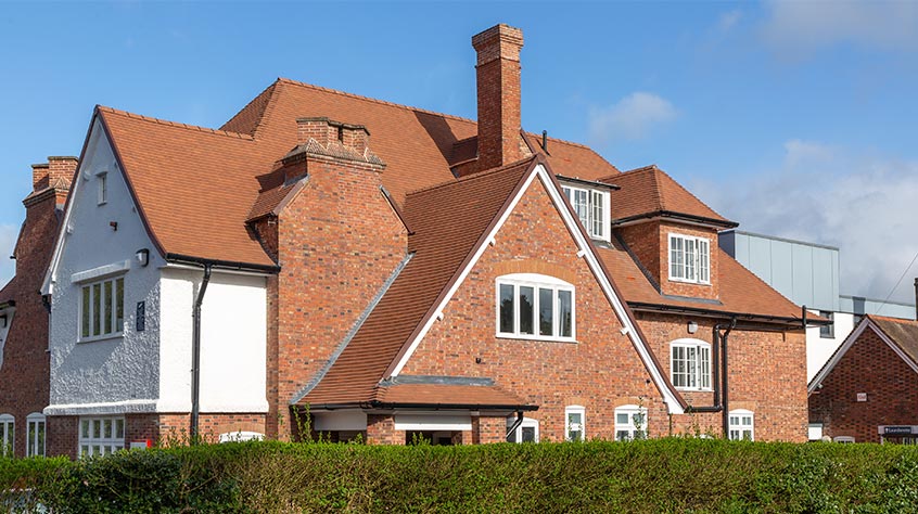 An external shot of Ashcroft House student accommodation