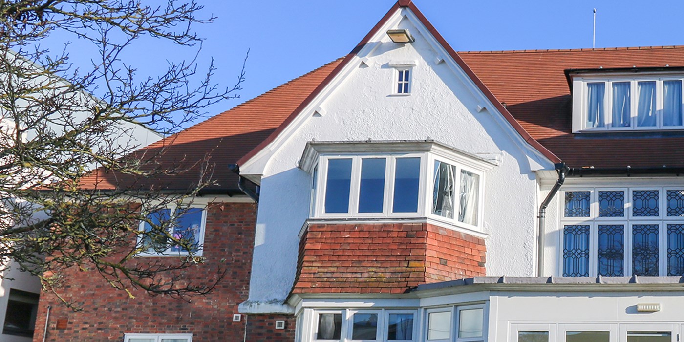 An external photo of the Ashcroft House halls of residence