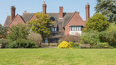 The exterior of Beaumont House