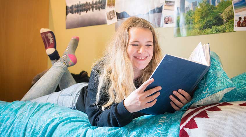 An interior view of Bowder Court student accommodation