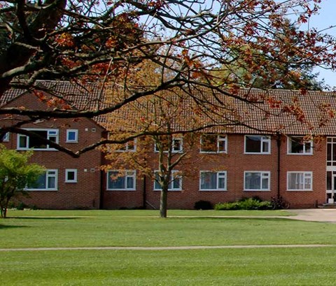 A photo of the Glebe Court halls of residence