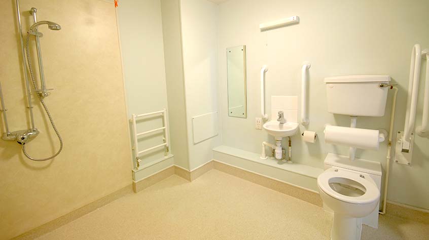 An interior view of John Foster student accommodation