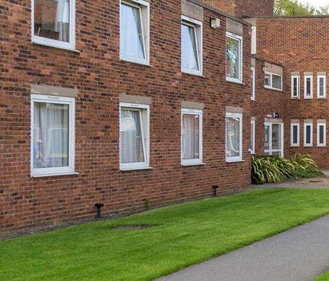 A photo of Southmeade Court halls of residence