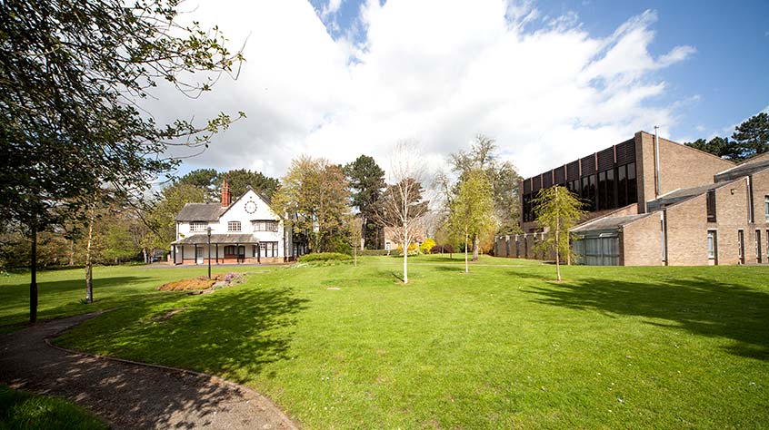 external shot of Stamford Houses student accommodation