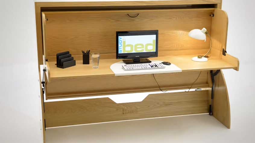 still from study bed video