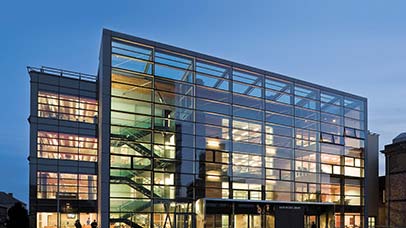 david wilson library at night