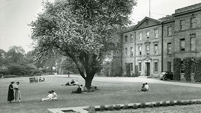 historic shot of fielding johnson building