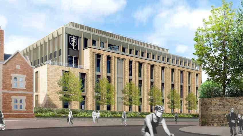 Artist interpretation of Freemen's campus development
