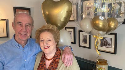 Ray and Linda Perham Golden Wedding Anniversary celebrations 9 April 2022