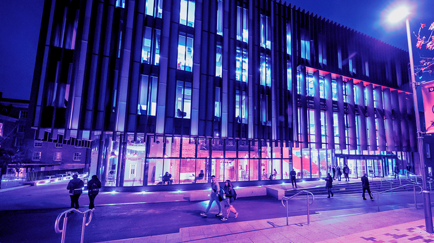 Photograph of the Percy Gee Building