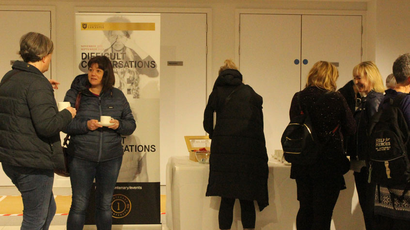 Guests arrive at the Sir Bob Burgess Building – our new state of the art teaching and learning centre