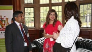 VC Nishan talking to people at Freedom of Borough celebrations