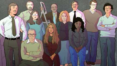 Illustration of our technicians