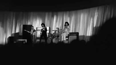 Queen performing in Leicester in the 70s