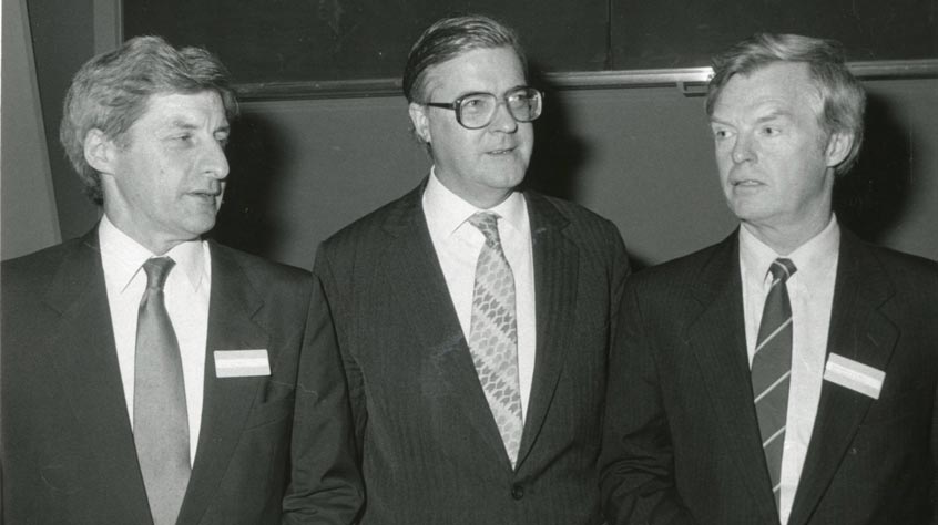 Ken Edwards, Ken Baker and Ken Pounds, Space Centre, 1988