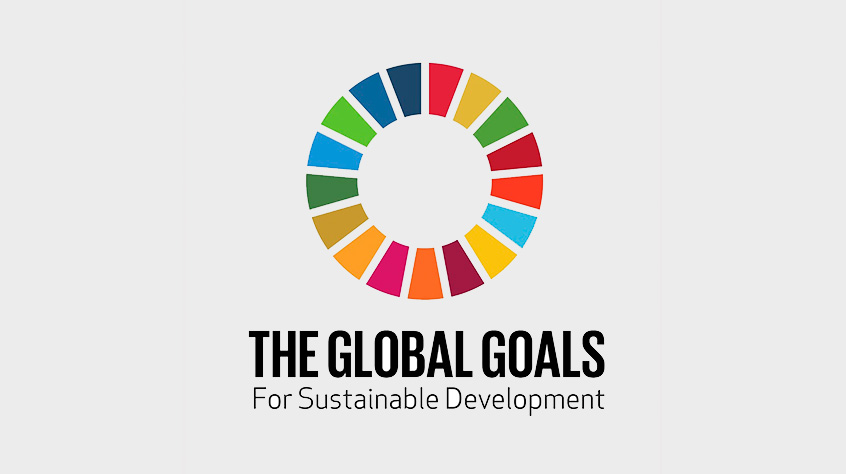 sdgs logo on light grey background