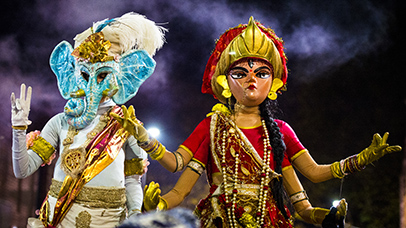 Details of Leicester City Council's Diwali celebrations - the biggest outside India.